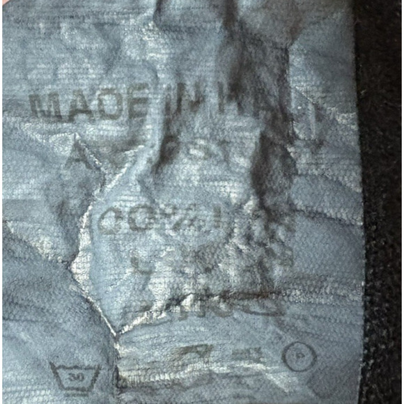 Black Linen Sequin Button Front Tunic Shirt Relaxed Sparkle Festive Goth Glam - Picture 10 of 10